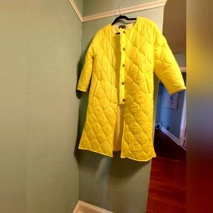 Eilly Bazar puffer midi coat. Large.